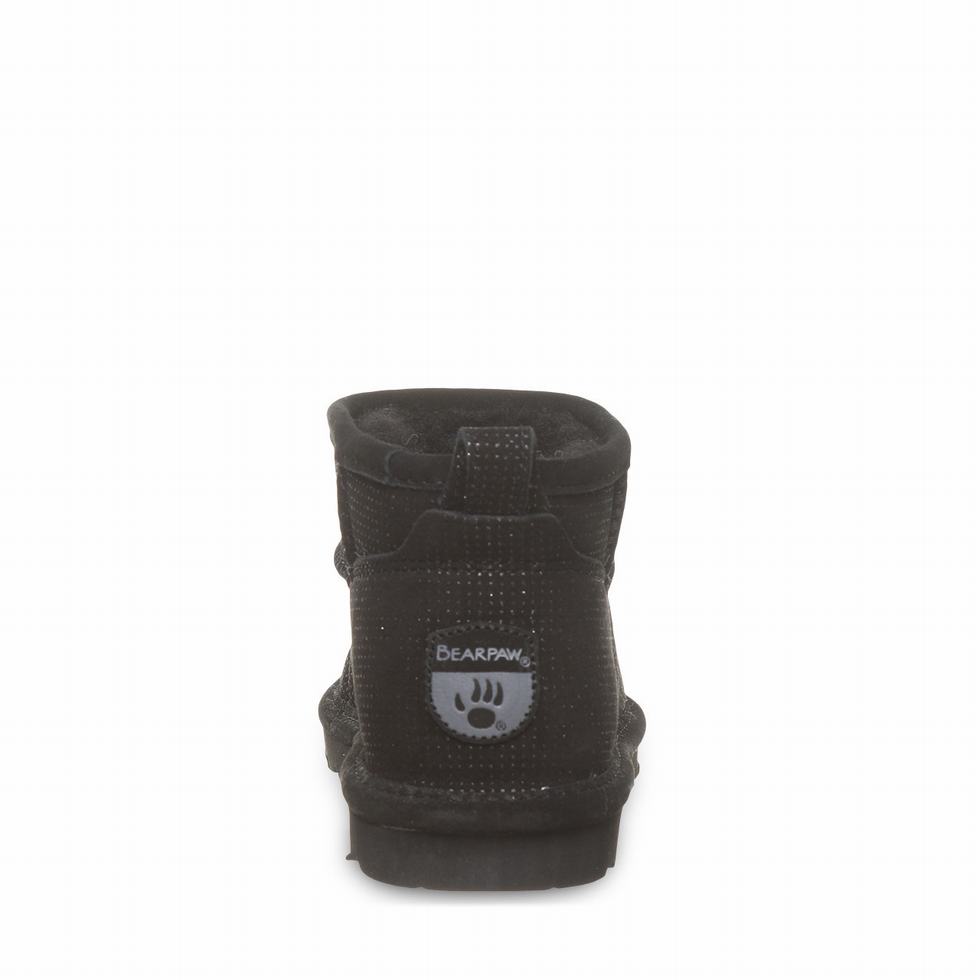 Μποτεσ Bearpaw Shorty Exotic γυναικεια μαυρα | ENE8463RI