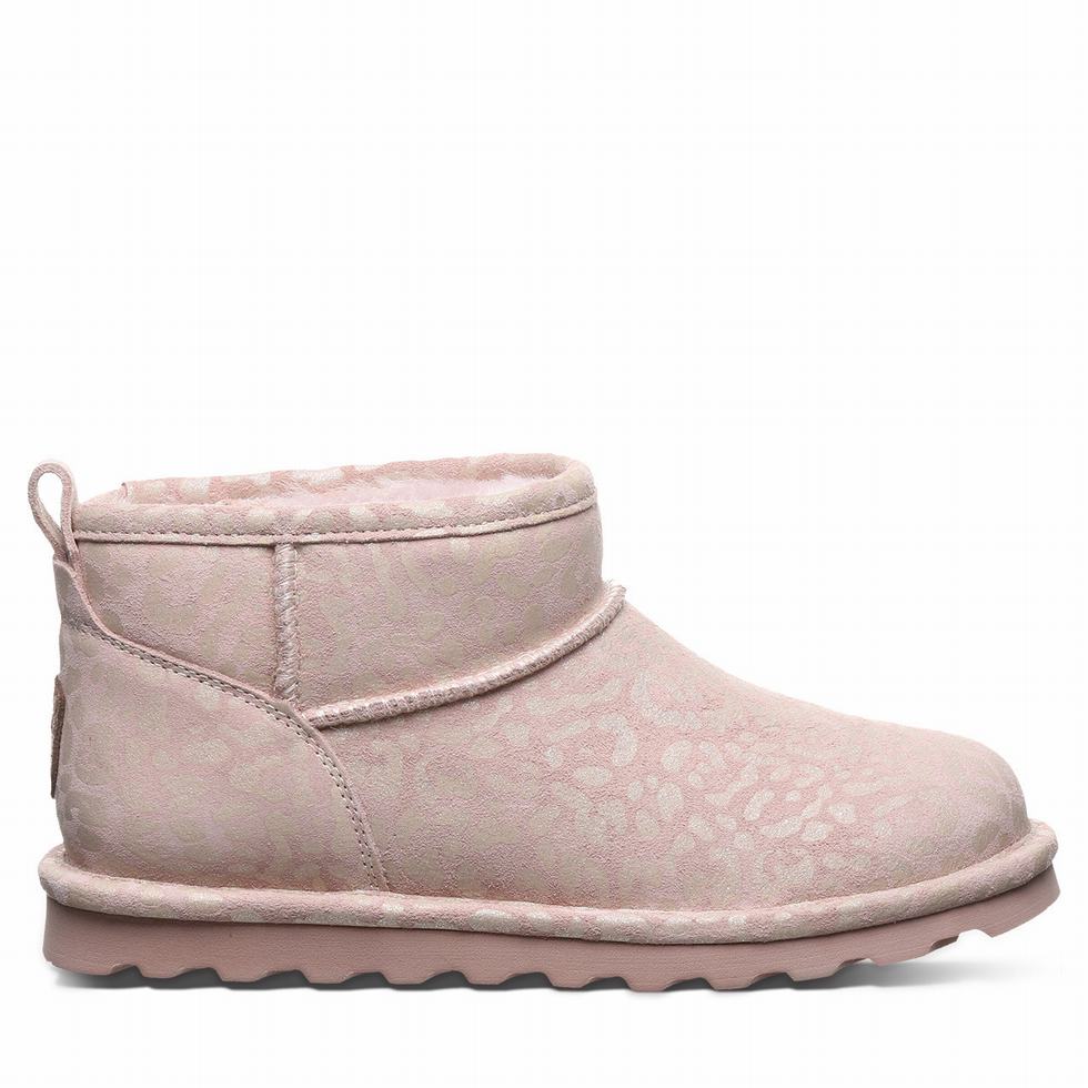 Μποτεσ Bearpaw Shorty Exotic γυναικεια ροζ | WFL3955TJ