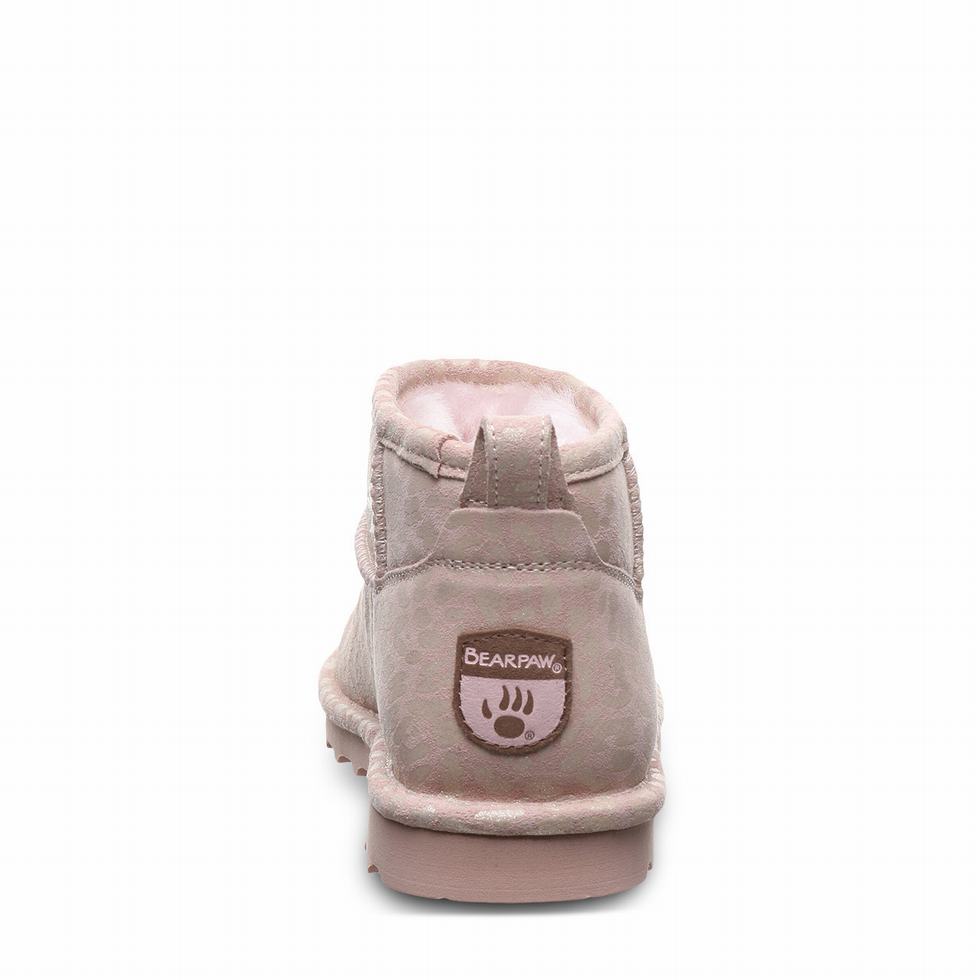 Μποτεσ Bearpaw Shorty Exotic γυναικεια ροζ | WFL3955TJ