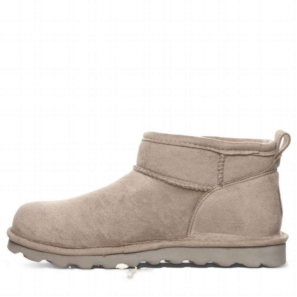 Μποτεσ Bearpaw Shorty Vegan γυναικεια γκρι | GLQ5393QZ