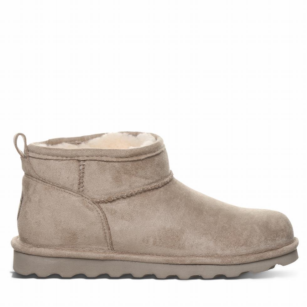 Μποτεσ Bearpaw Shorty Vegan γυναικεια γκρι | GLQ5393QZ