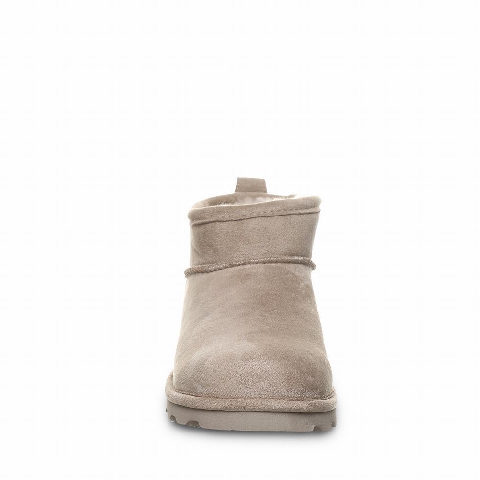 Μποτεσ Bearpaw Shorty Vegan γυναικεια γκρι | GLQ5393QZ