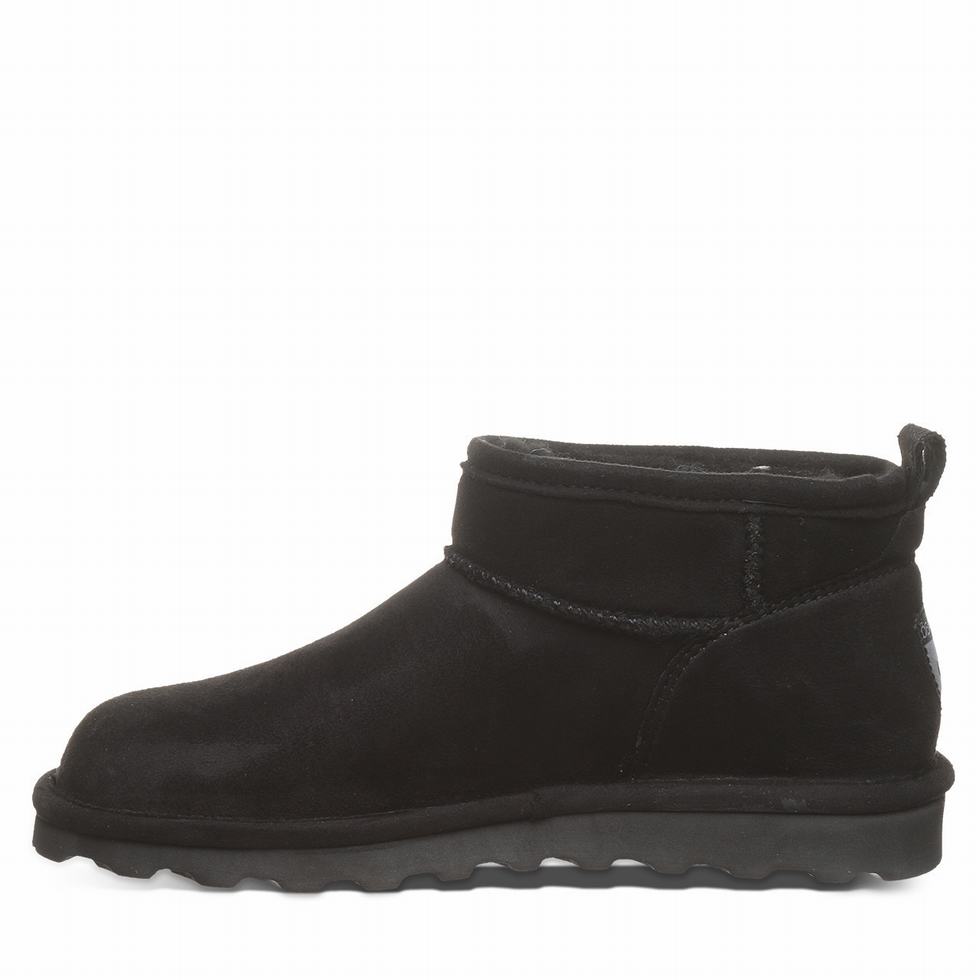 Μποτεσ Bearpaw Shorty Vegan γυναικεια μαυρα | QLI8515GU