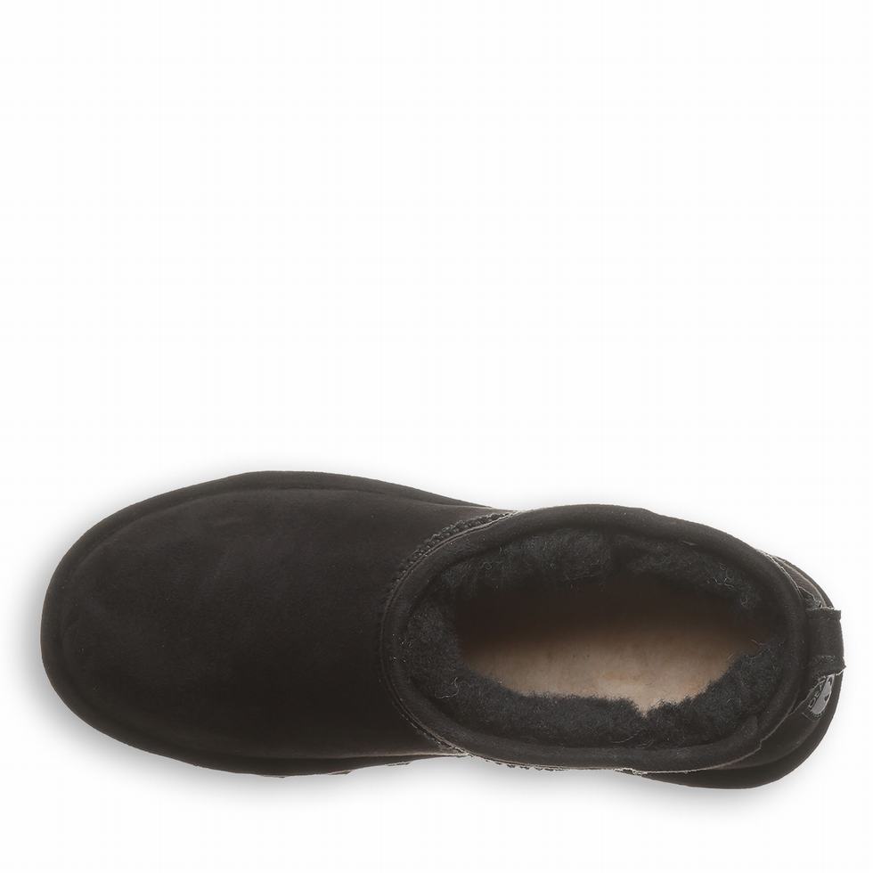 Μποτεσ Bearpaw Shorty Vegan γυναικεια μαυρα | QLI8515GU