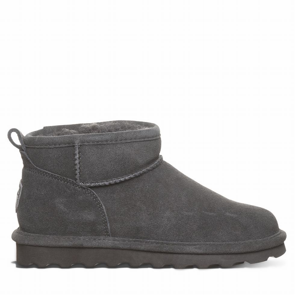 Μποτεσ Bearpaw Shorty Wide γυναικεια γκρι | SEX530KH