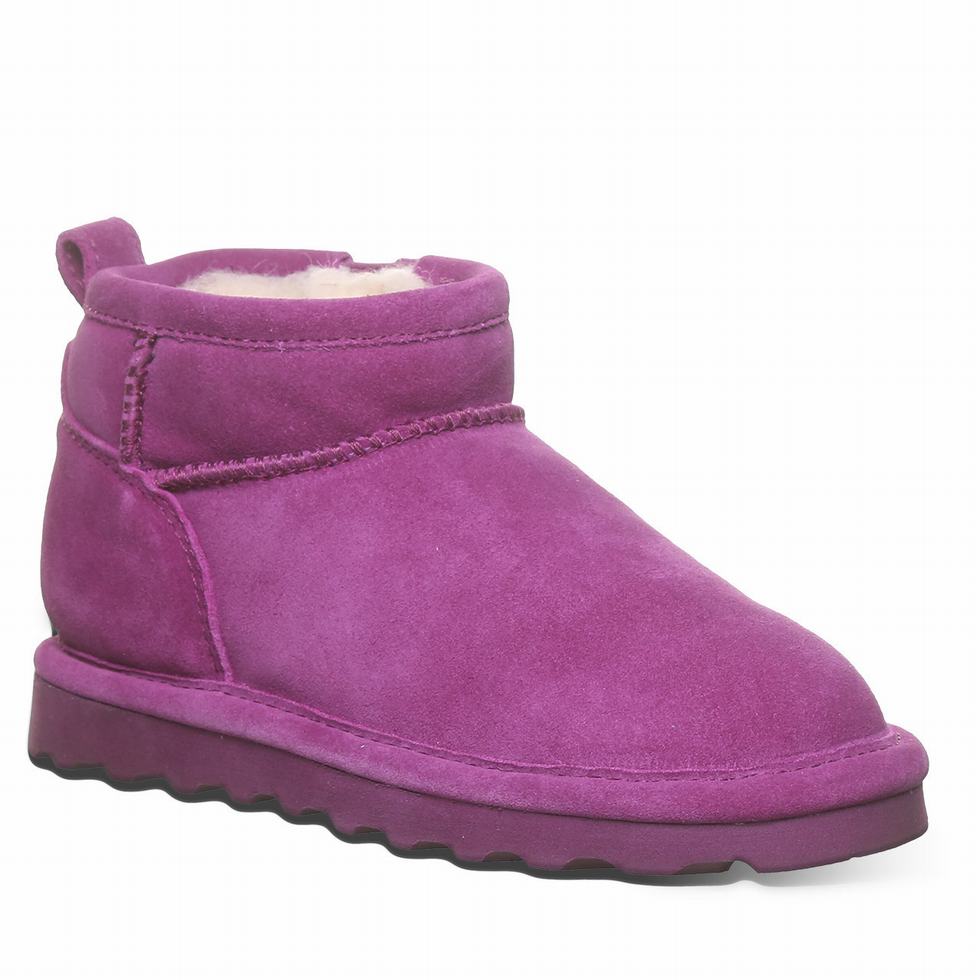 Μποτεσ Bearpaw Shorty Youth παιδικα μωβ | XJK2997WD