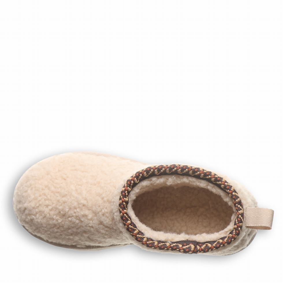 Μποτεσ Bearpaw Snuggle Daphne Deco Youth παιδικα Μπεζ | OVR10050WD