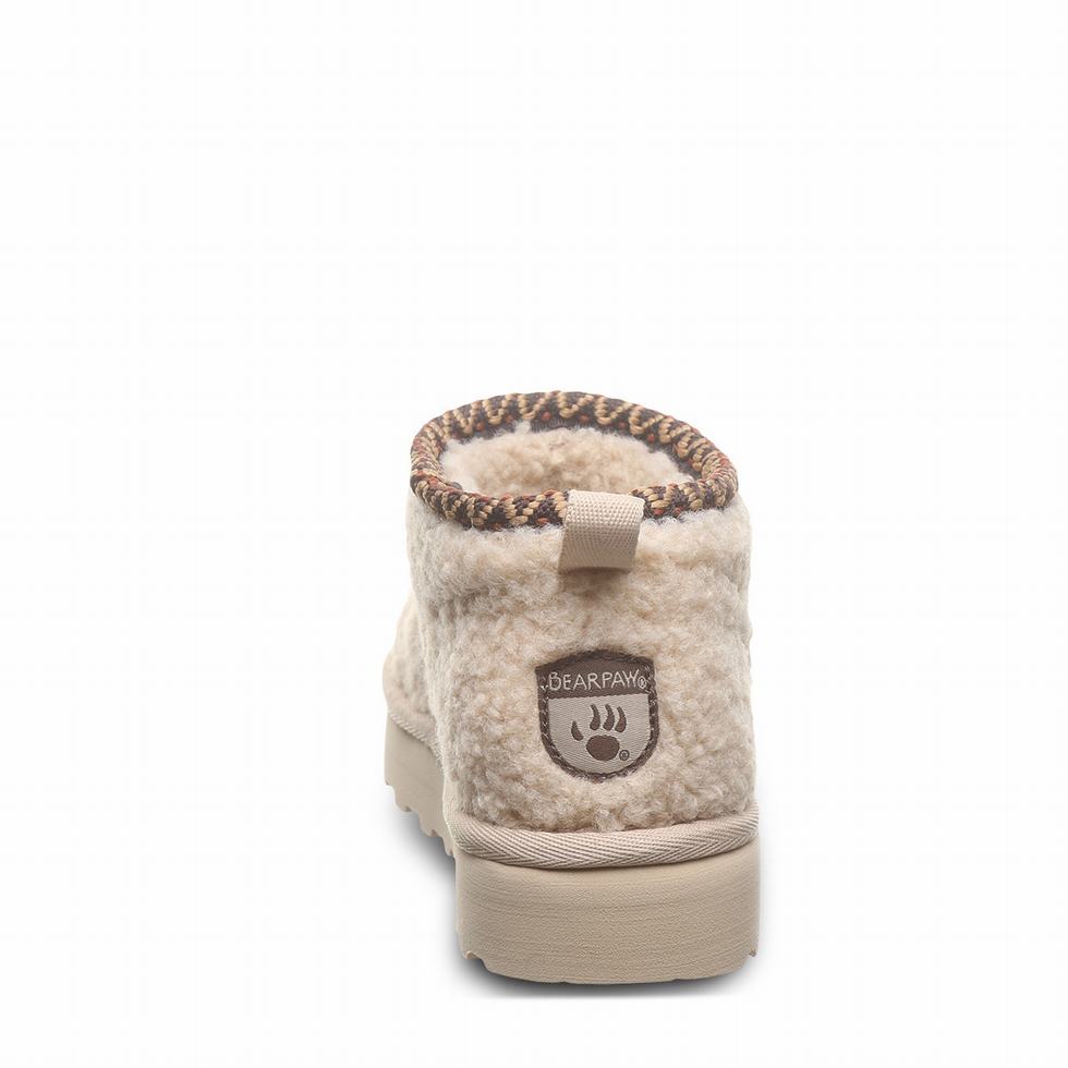 Μποτεσ Bearpaw Snuggle Daphne Deco Youth παιδικα Μπεζ | OVR10050WD