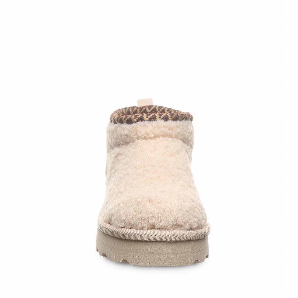 Μποτεσ Bearpaw Snuggle Daphne Deco Youth παιδικα Μπεζ | OVR10050WD