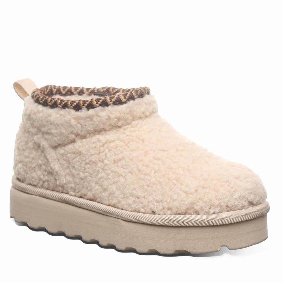 Μποτεσ Bearpaw Snuggle Daphne Deco Youth παιδικα Μπεζ | OVR10050WD