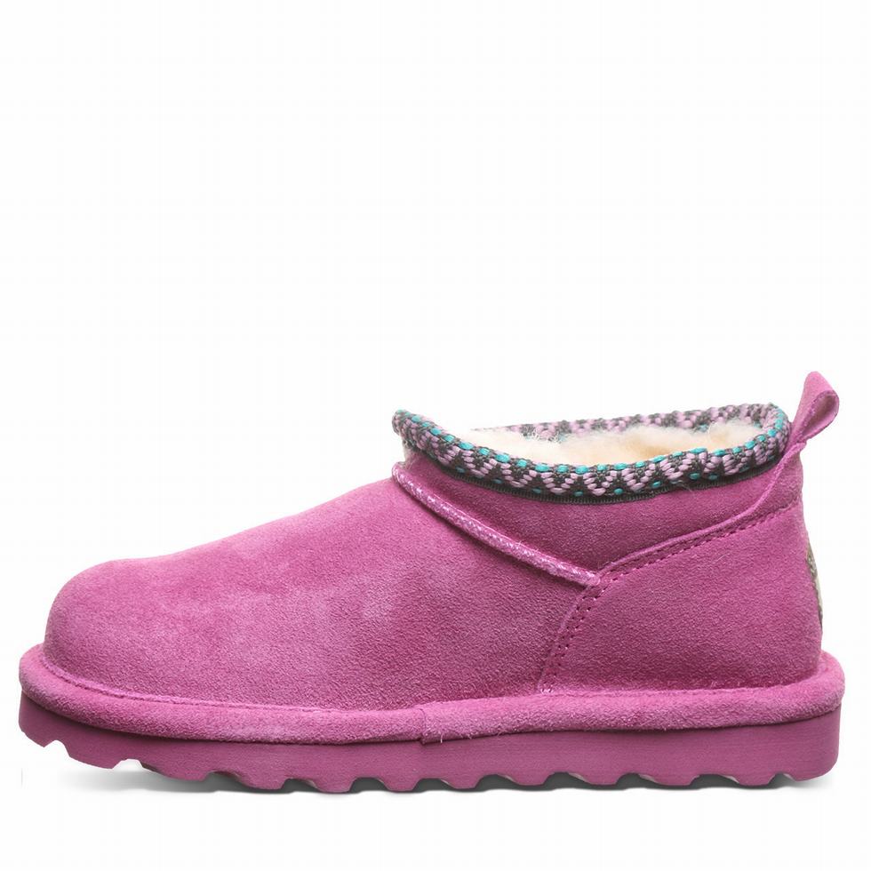 Μποτεσ Bearpaw Super Shorty Deco Youth παιδικα μωβ | DGB3928TM