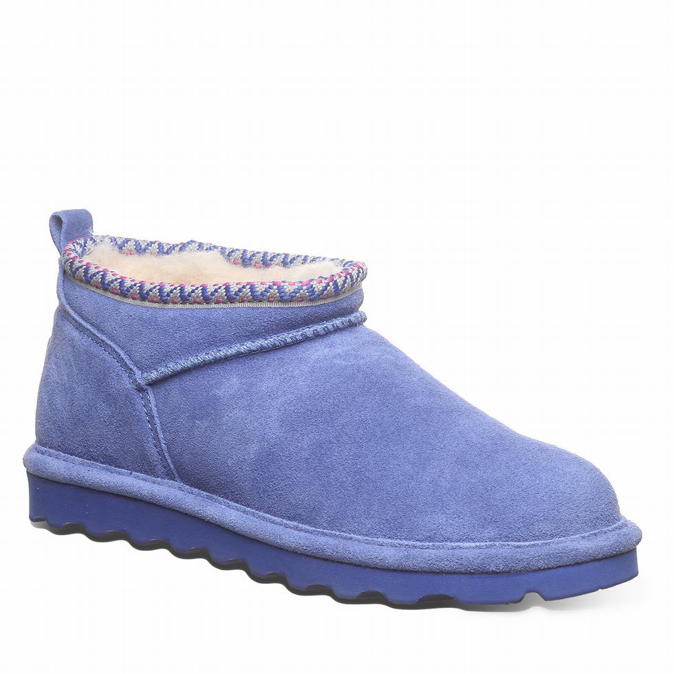 Μποτεσ Bearpaw Super Shorty Deco γυναικεια μπλε | OWS4523YY