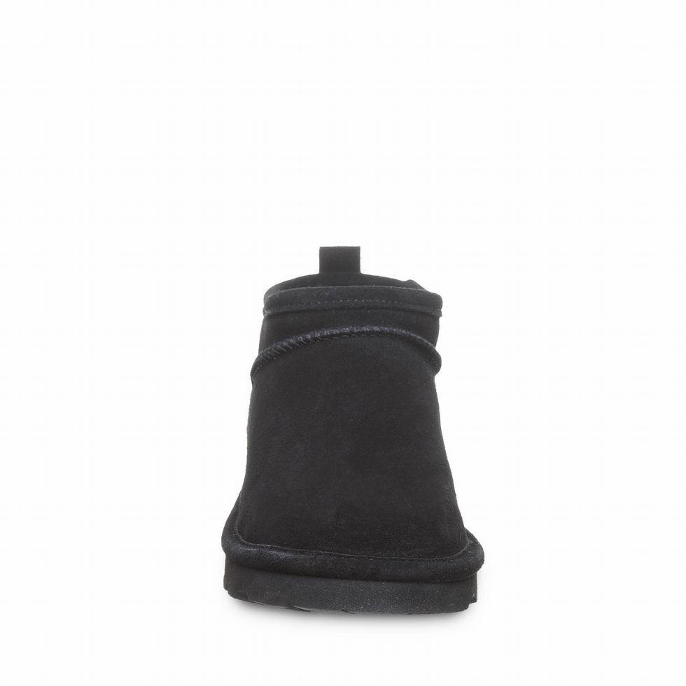 Μποτεσ Bearpaw Super Shorty Wide γυναικεια μαυρα | BHM1345GX