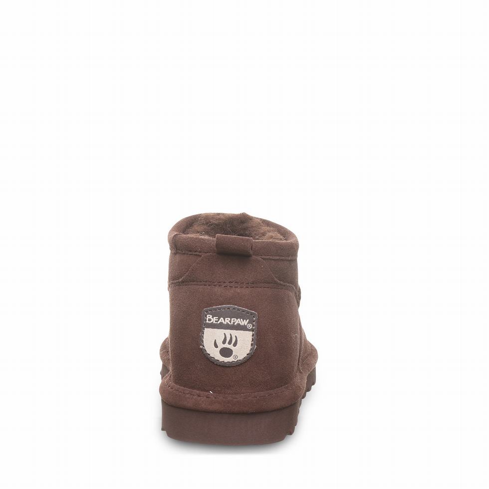 Μποτεσ Bearpaw Super Shorty Wide γυναικεια καφε | SDA365WO