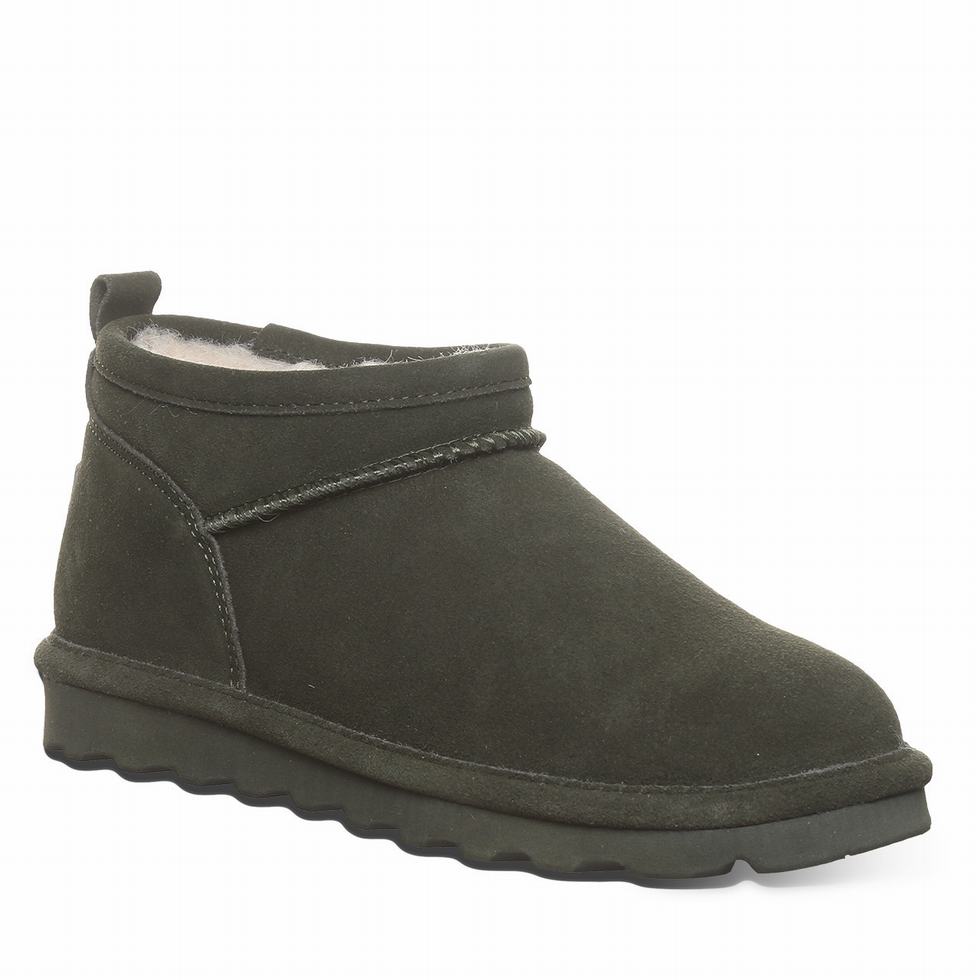 Μποτεσ Bearpaw Super Shorty Wide γυναικεια πρασινο | TXE9645RO