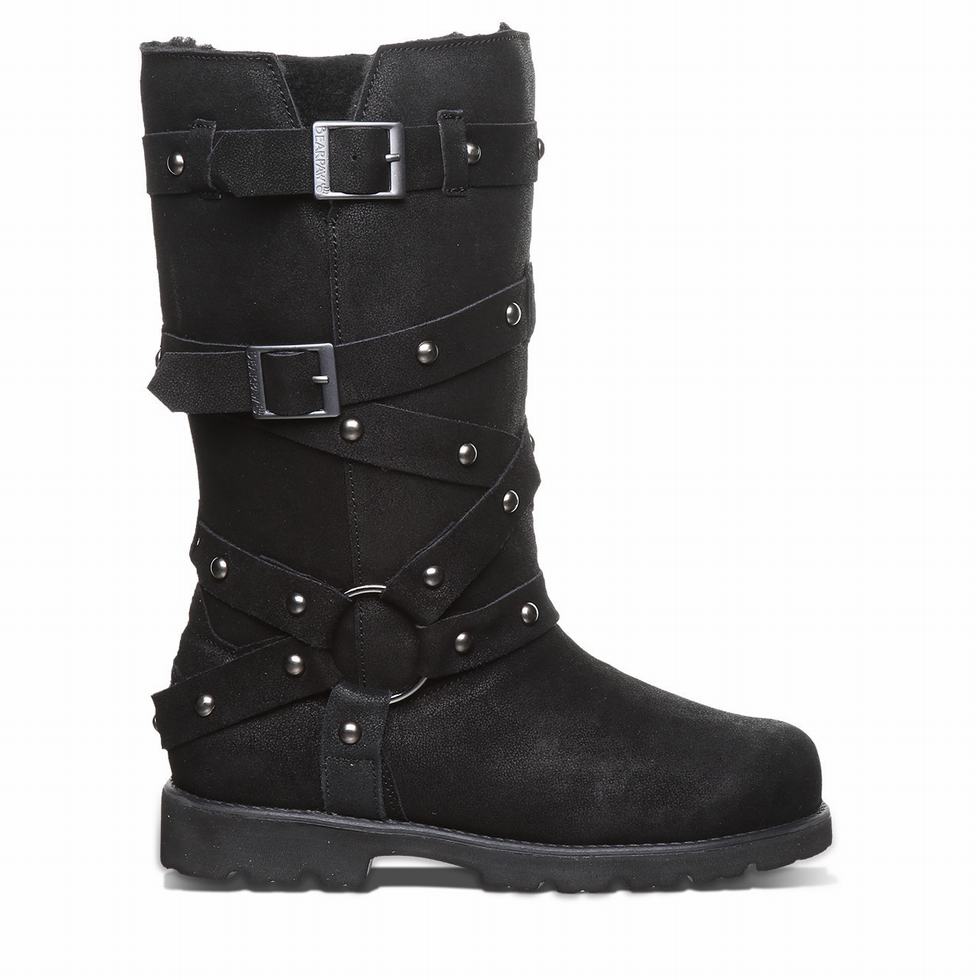 Μποτεσ Bearpaw Theo γυναικεια μαυρα | XFW8587KR