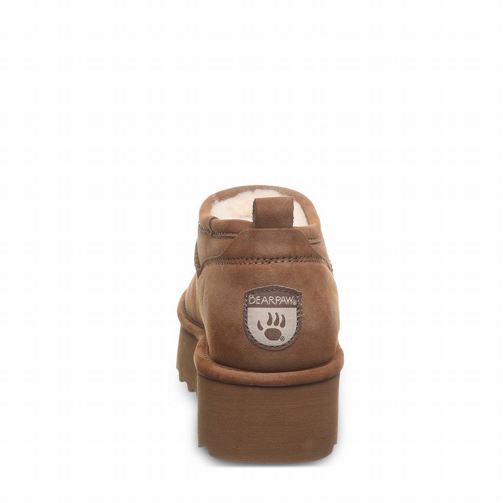 μποτα πλατφορμα Bearpaw Retro Super Shorty Vegan γυναικεια καφε | AZU3736ST