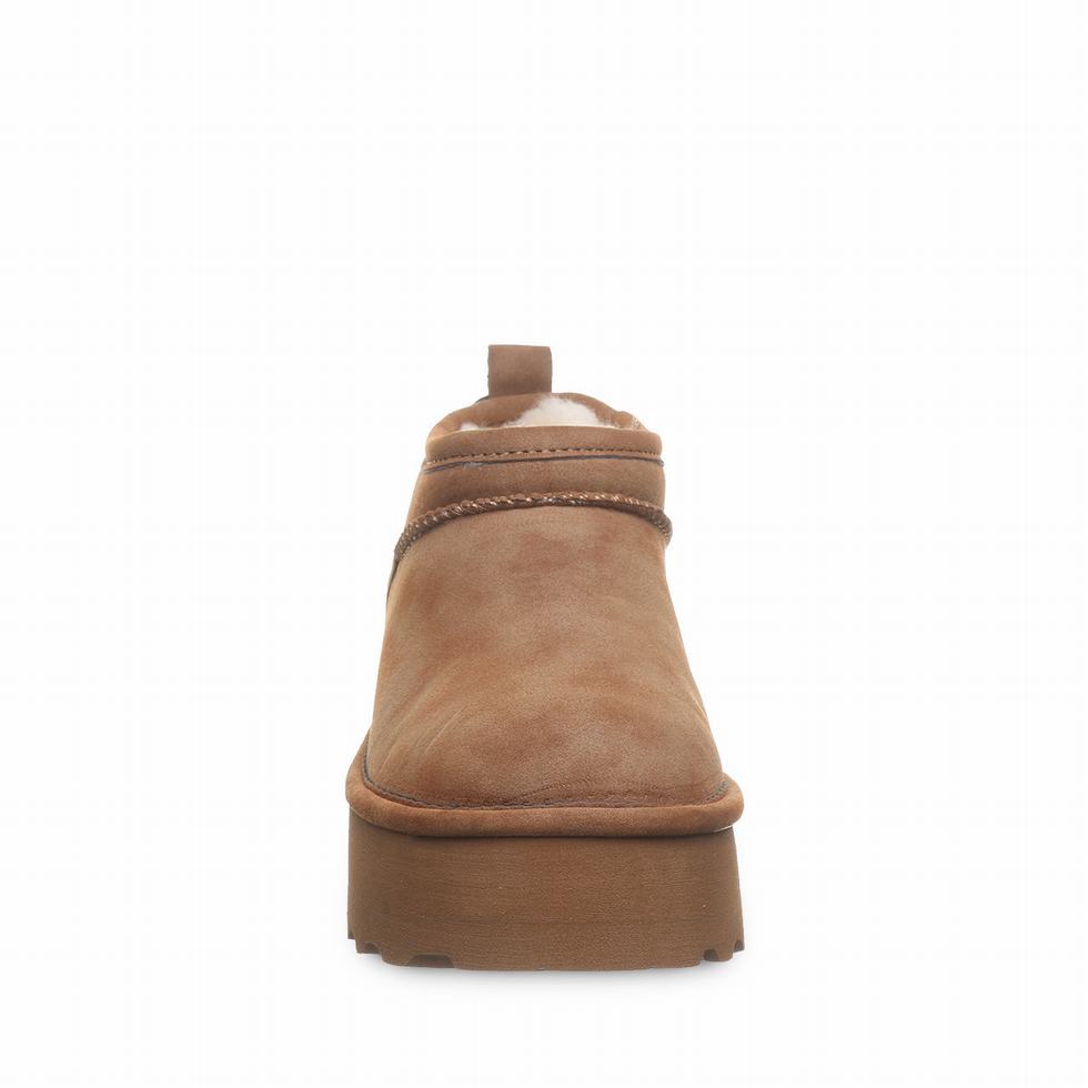 μποτα πλατφορμα Bearpaw Retro Super Shorty Vegan γυναικεια καφε | AZU3736ST