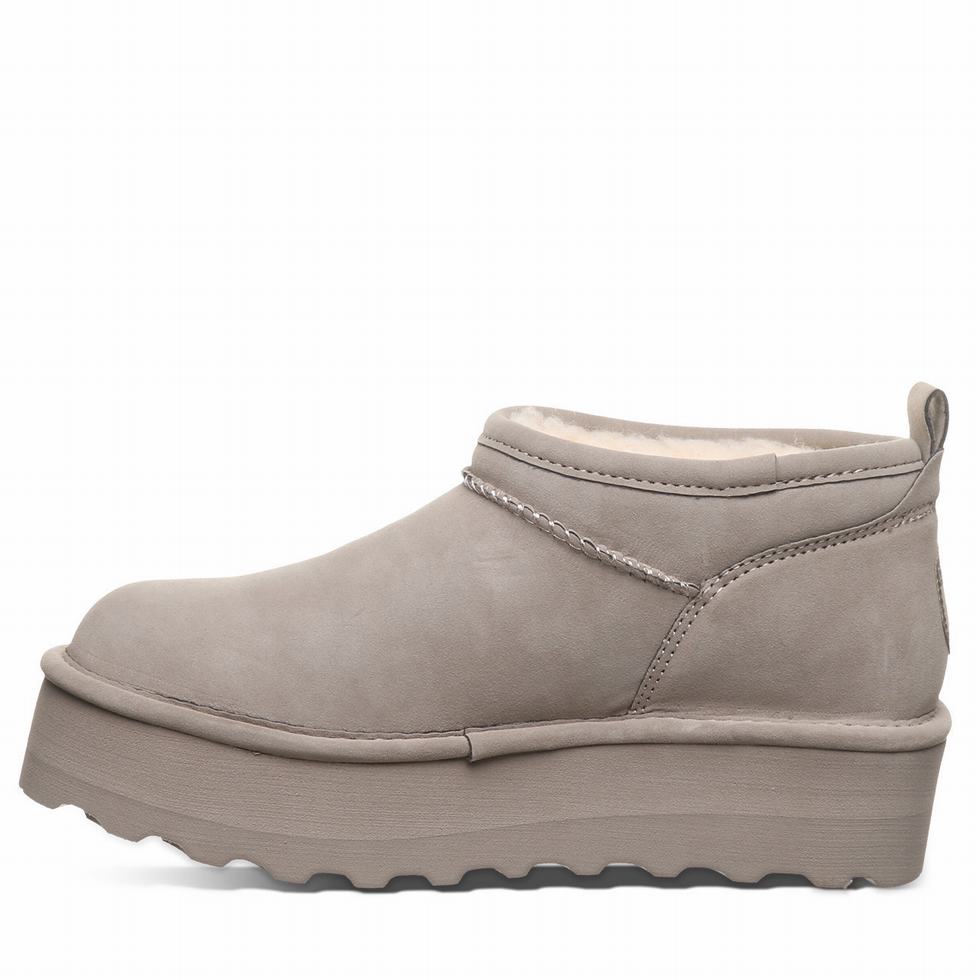 μποτα πλατφορμα Bearpaw Retro Super Shorty Vegan γυναικεια Μπεζ | UZA9262QK