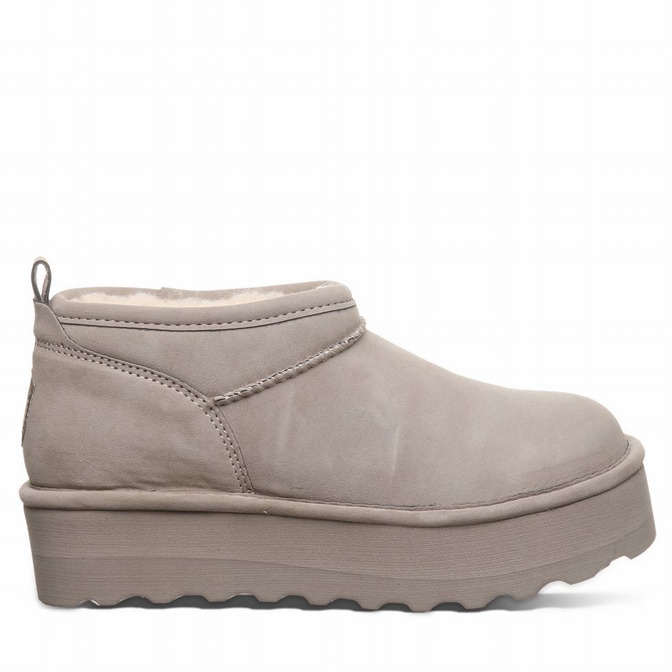 μποτα πλατφορμα Bearpaw Retro Super Shorty Vegan γυναικεια Μπεζ | UZA9262QK