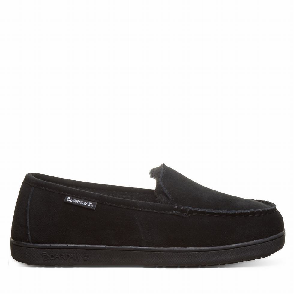 loafers Bearpaw Brian ανδρικα μαυρα | IVF147NK