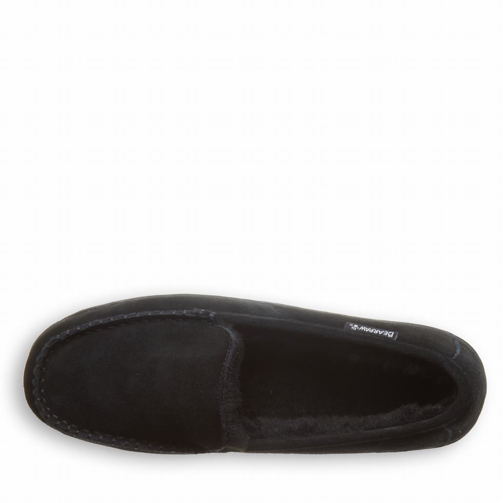 loafers Bearpaw Brian ανδρικα μαυρα | IVF147NK