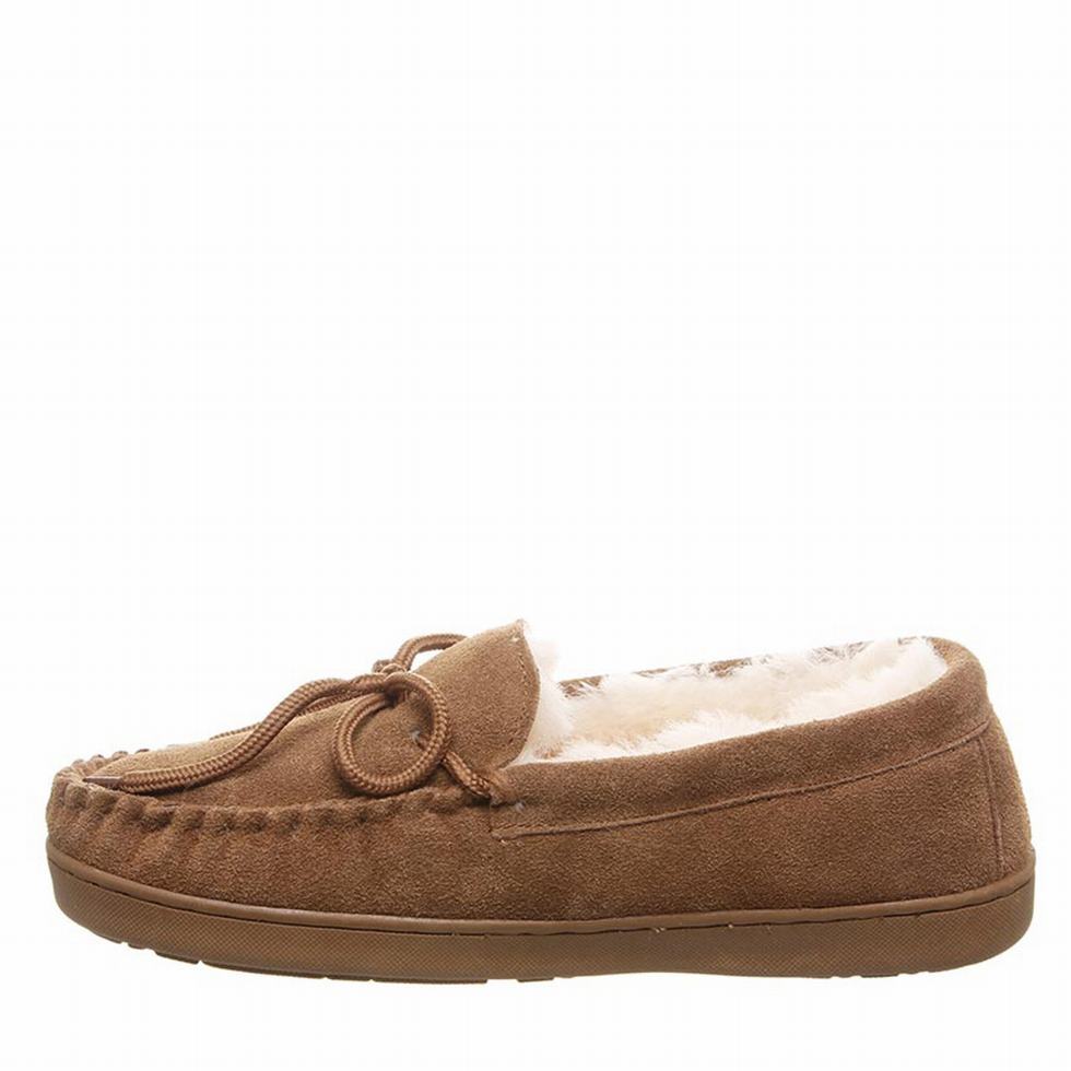 loafers Bearpaw Moc II Wide ανδρικα καφε | LES4568CO