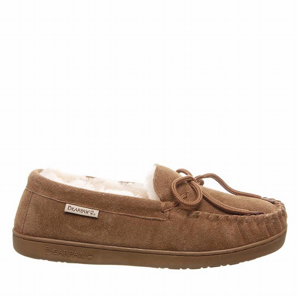 loafers Bearpaw Moc II Wide ανδρικα καφε | LES4568CO